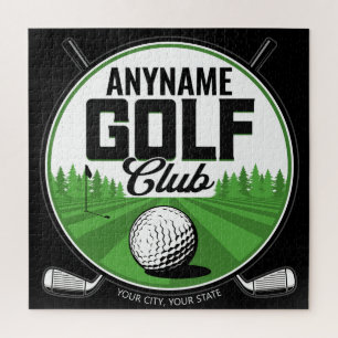 Personalisiert NAME Golfing Pro Golf Club Player Puzzle