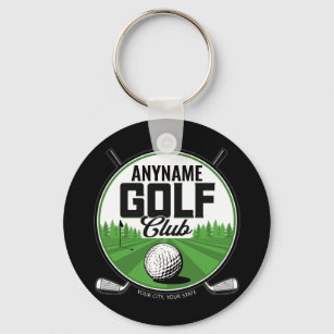 Personalisiert NAME Golfing Pro Golf Club Player Schlüsselanhänger