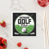 Personalisiert NAME Golfing Pro Golf Club Player Serviette (Beispiel)