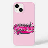 Personalisiert NAME Gymnast Split Leap Gymnastik Case-Mate iPhone Hülle (Rückseite)