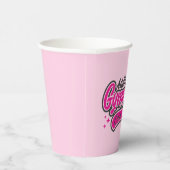 Personalisiert NAME Gymnast Split Leap Gymnastik Pappbecher (Rechts)