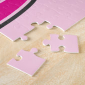 Personalisiert NAME Gymnast Split Leap Gymnastik Puzzle (Seite)