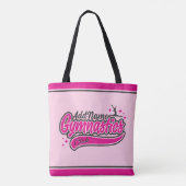 Personalisiert NAME Gymnast Split Leap Gymnastik Tasche (Rückseite)