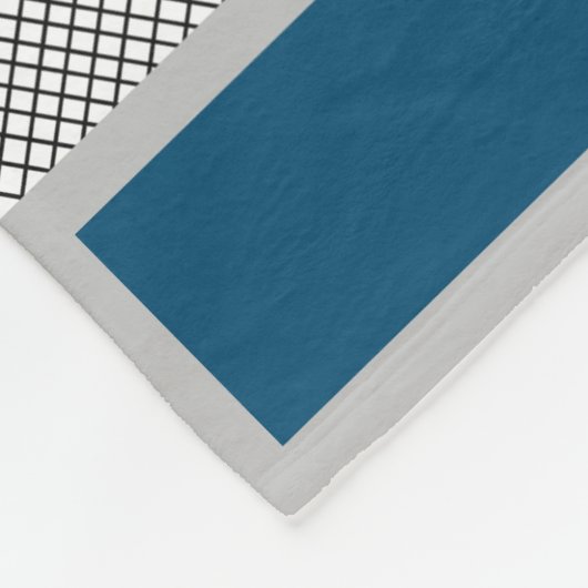 Personalisiert Name I Liebe Tennisschläger und Bal Fleecedecke (Ecke)