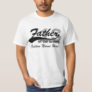 Personalisiert Name & Jahr Vater des Groom-Shirts T-Shirt
