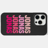 Personalisiert Name Jonas I Liebe Jonas Case-Mate iPhone Hülle (Rückseite (Horizontal))