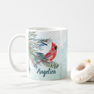 Personalisiert Name Kardinal Geschenkidee Tasse