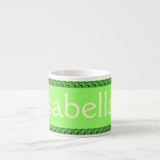Personalisiert NAME Kinder Tasse (Vorderseite)