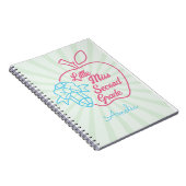 Personalisiert Name Little Miss Second Notizblock (Rechte Seite)