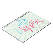 Personalisiert Name Little Miss Second Notizblock (Linke Seite)