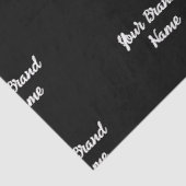 Personalisiert Name Monogram Business Tissue Seidenpapier (Ausschnitt)