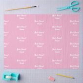 Personalisiert Name Monogram Business Tissue Seidenpapier (Basteln)
