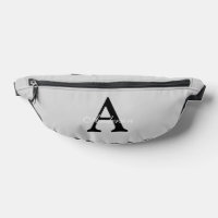 Personalisiert Name Monogram Silver Background