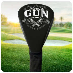 Personalisiert NAME Old Revolvers Gun Shop Feuerwa Golf Headcover