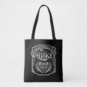 Personalisiert NAME Old West Whiskey Brauerei Bar Tasche