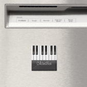 Personalisiert NAME Pianist Piano Keys Music Teach Magnet (In Situ (Geschirrspüler))