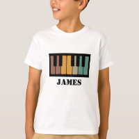 Personalisiert Name Pianist Piano Keys