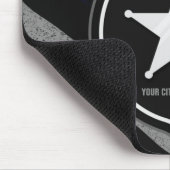 Personalisiert NAME Police Officer Sheriff Polizis Mousepad (Ecke)