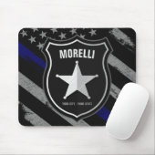 Personalisiert NAME Police Officer Sheriff Polizis Mousepad (Mit Mouse)