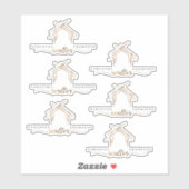 Personalisiert Name Realtor Aufkleber (Blatt)