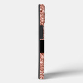 Personalisiert Name Rose Gold Glitzer Sparkone Case-Mate iPhone Hülle (Rückseite / Rechts)