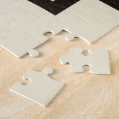 Personalisiert NAME Rustikales Bauernhaus Alte Win Puzzle (Seite)