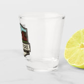 Personalisiert NAME Rustikales Bauernhaus Alte Win Schnapsglas (Rechts)