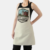 Personalisiert NAME Rustikales Bauernhaus Alte Win Schürze (InSitu)