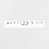 Personalisiert Name School Wasserdichte Labels Etiketten (Design 1)