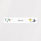 Personalisiert Name School Wasserdichte Labels Etiketten (Design 2)