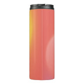Personalisiert-Name-Script-Monogramm Thermosbecher (Rückseite)