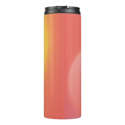 Personalisiert-Name-Script-Monogramm Thermosbecher (Rückseite)