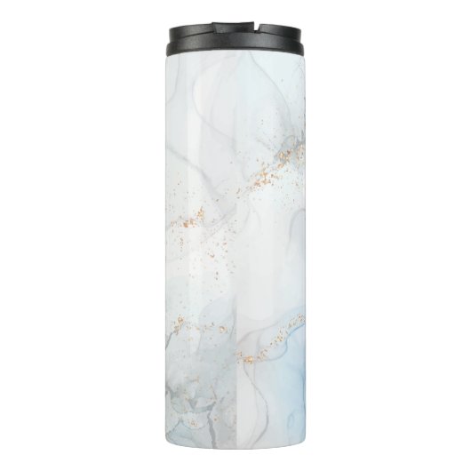 Personalisiert-Name-Script-Monogramm Thermosbecher (Rückseite)