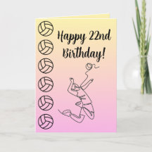 Personalisiert Name Sentiment Sport Thema Volleyba