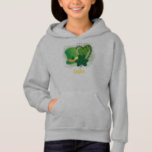 Personalisiert Name St Patricks Day Kleeblatt Clov