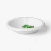 Personalisiert Name St Patricks Day Kleeblatt Clov Pappteller (Gewinkelt)