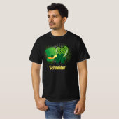 Personalisiert Name St Patricks Day Kleeblatt Clov T-Shirt (Vorne ganz)