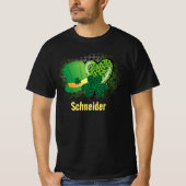 Personalisiert Name St Patricks Day Kleeblatt Clov T-Shirt (Vorderseite)