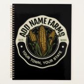 Personalisiert NAME Sweet Corn Garden Farm Bauer Planer (Vorderseite)
