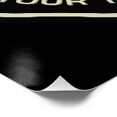 Personalisiert NAME Sweet Corn Garden Farm Bauer Poster (Ecke)