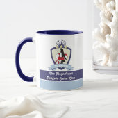 Personalisiert Name Swim Club Wappen Niedlich Ping Tasse