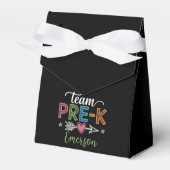 Personalisiert Name Team Pre-K Pre-School Lehrer Geschenkschachtel (Vorderseite)