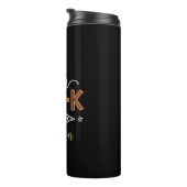 Personalisiert Name Team Pre-K Pre-School Lehrer Thermosbecher (Nach rechts gedreht)