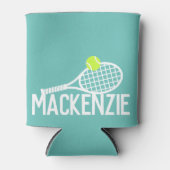 Personalisiert Name Tennis Dosenkühler (Vorderseite)