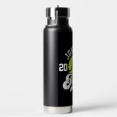 Personalisiert NAME Tennis Racket Ball Court Trinkflasche (rechts)