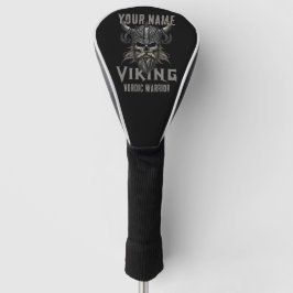 Personalisiert NAME Viking Warrior Heritage Golf Headcover
