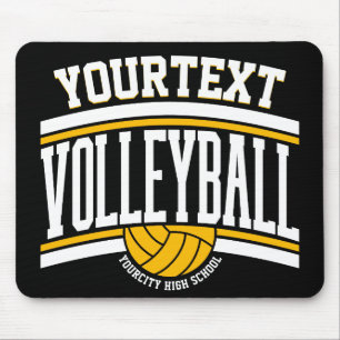 Personalisiert NAME Volleyball-Mannschaft Mousepad