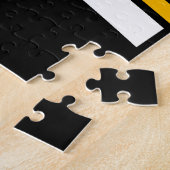 Personalisiert NAME Volleyball-Mannschaft Puzzle (Seite)