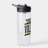 Personalisiert NAME Volleyball-Mannschaft Trinkflasche (Rechts)