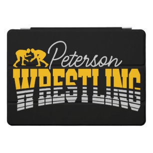 Personalisiert NAME Wrestling School Team Wrestler iPad Pro Cover